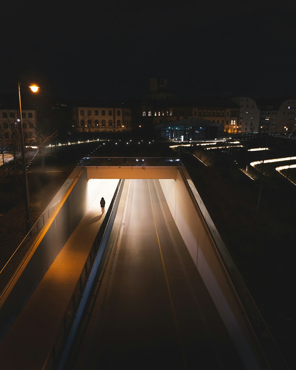 time lapse photography of cars on road during night time