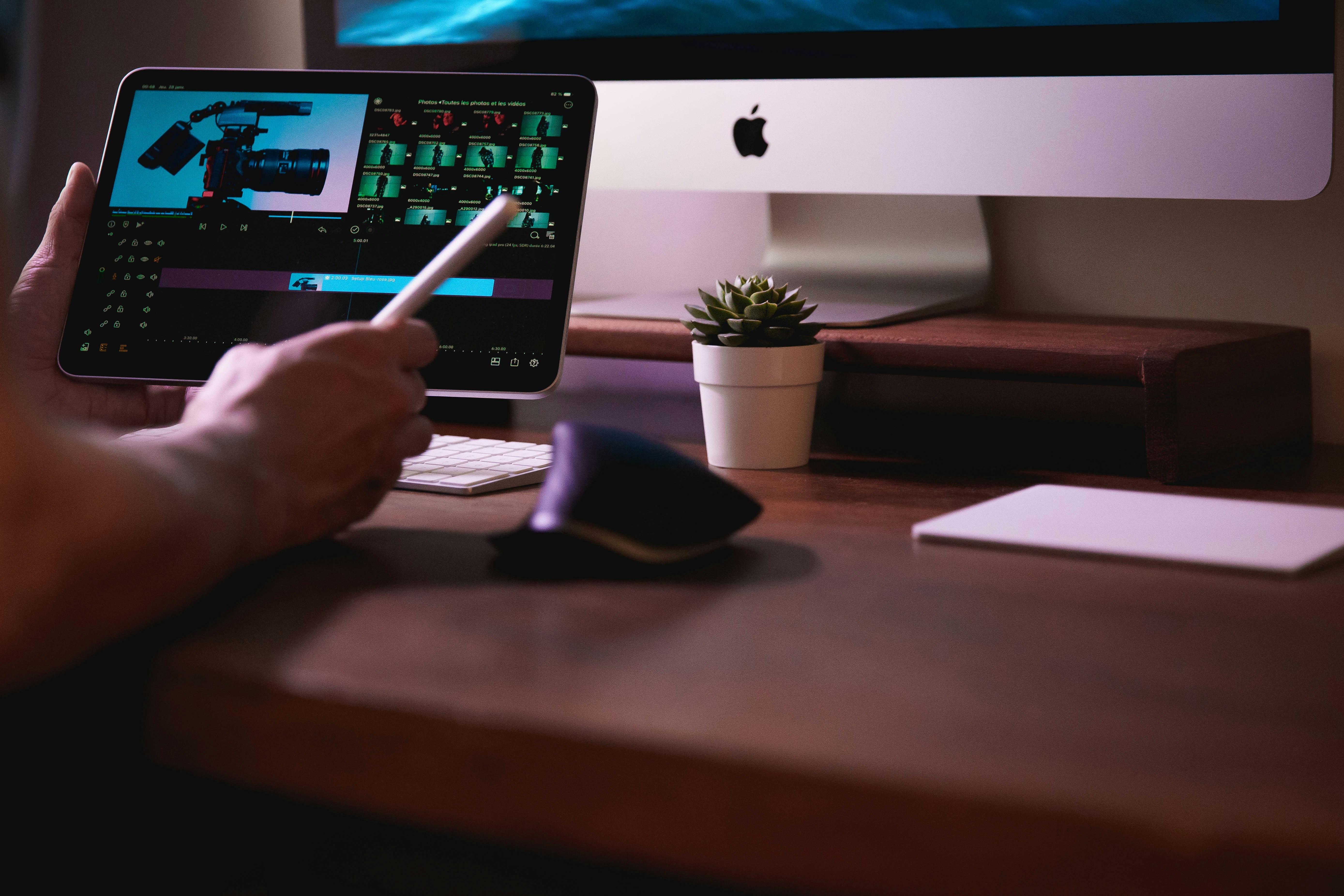 Professional iMac setup