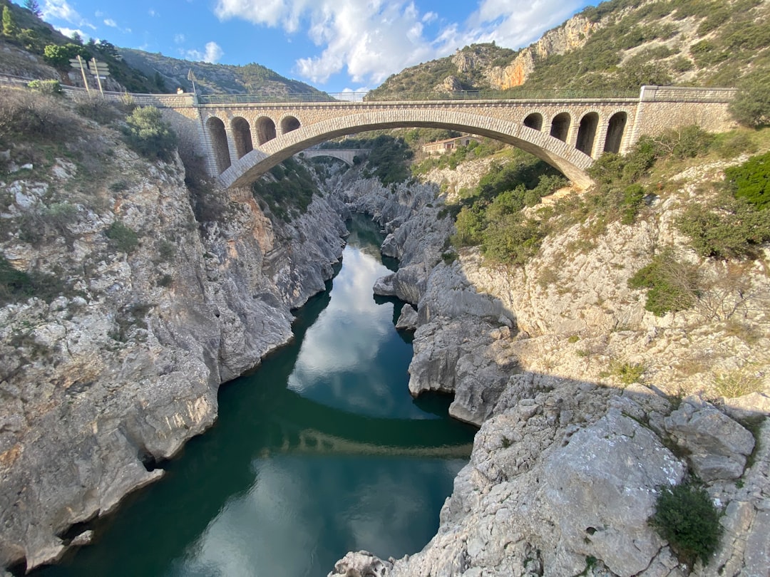 gray concrete bridge over river during daytime