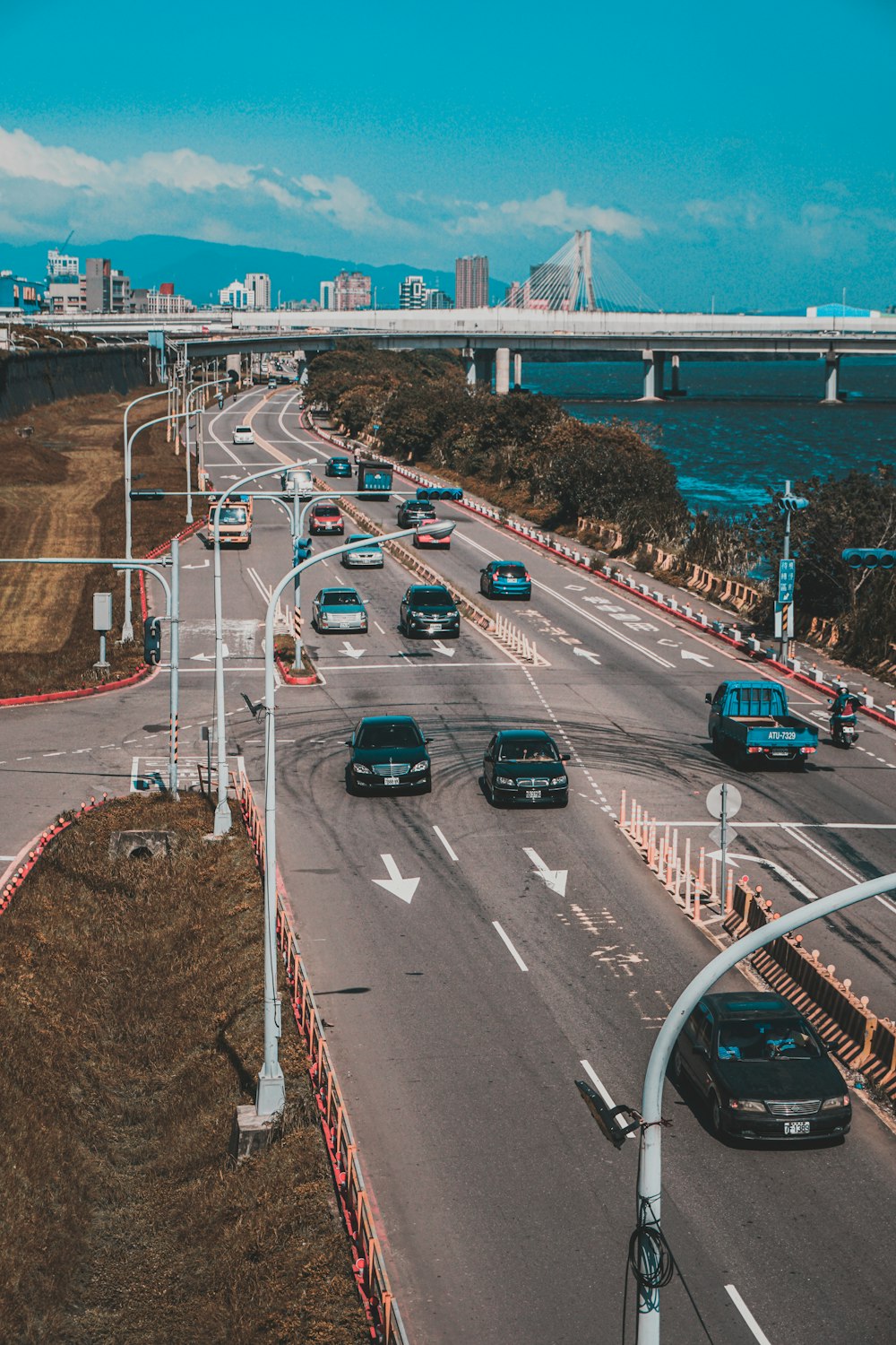 cars on road during daytime