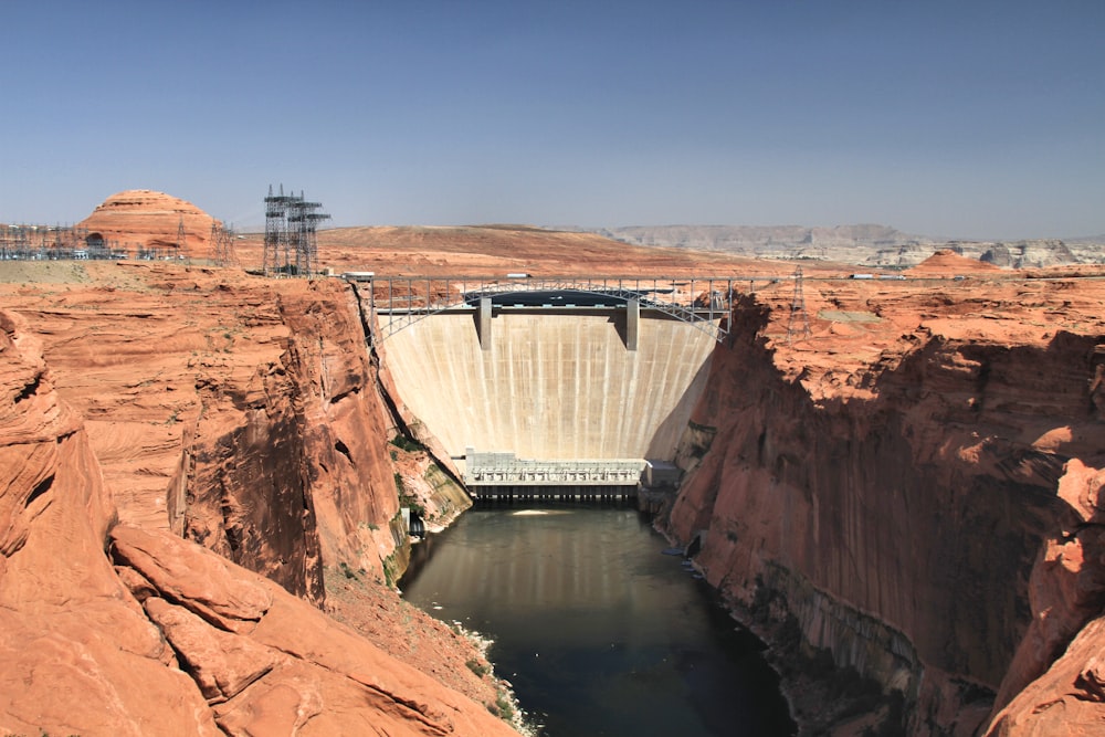 Hoover Dam on Colorado River 