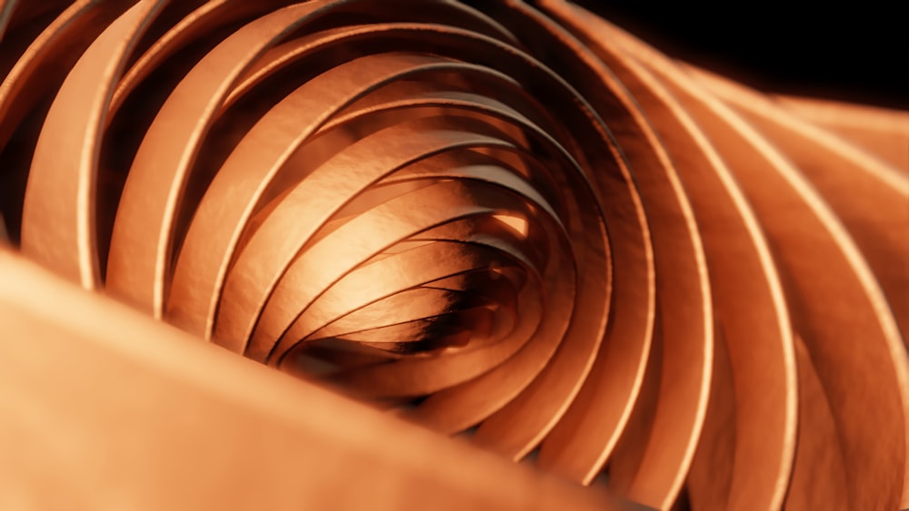 white spiral spiral stairs in close up photography