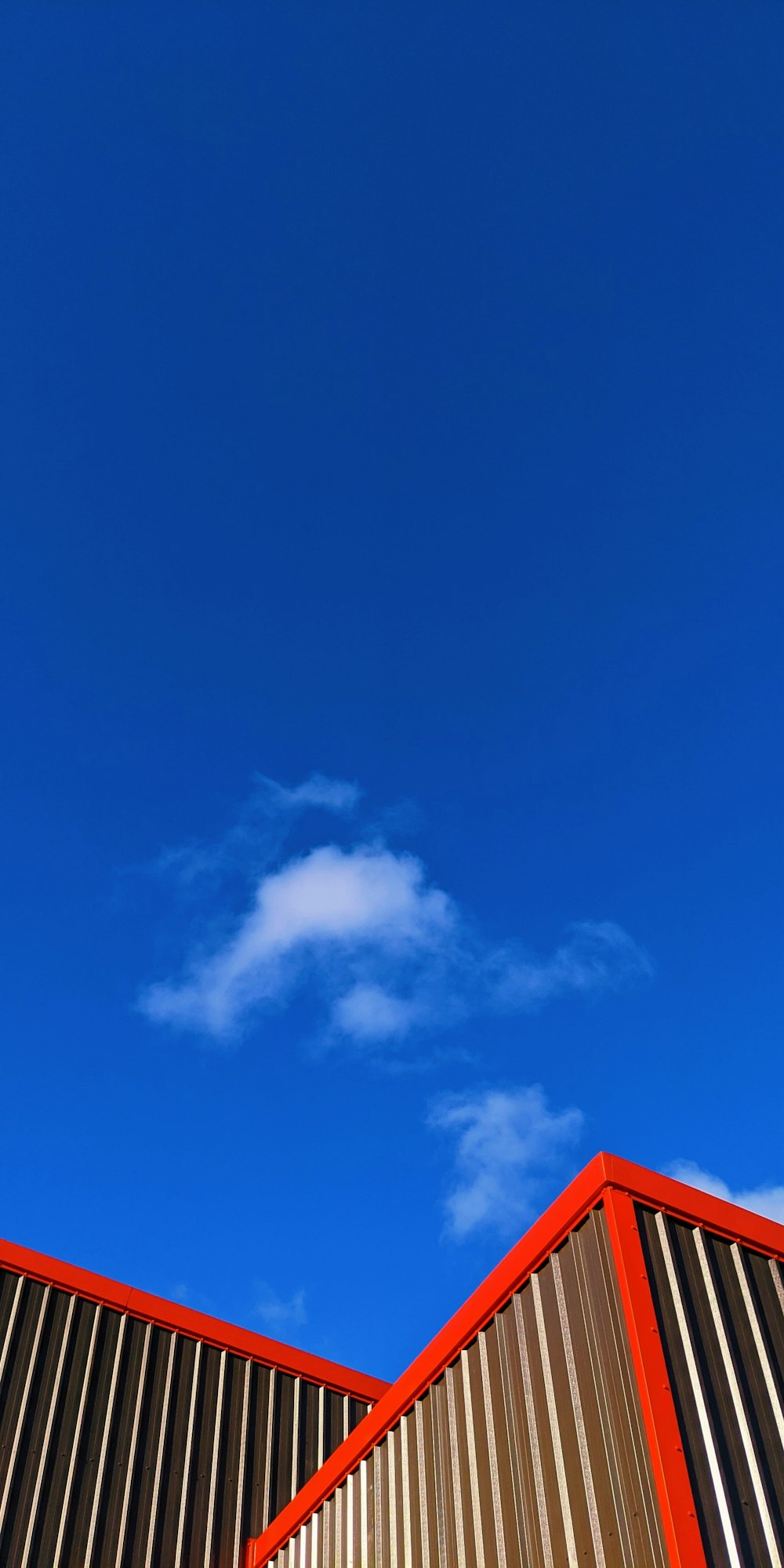 white clouds and blue sky