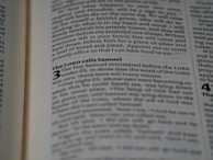 A book cover mockup highlighting a classic serif font with strong character.