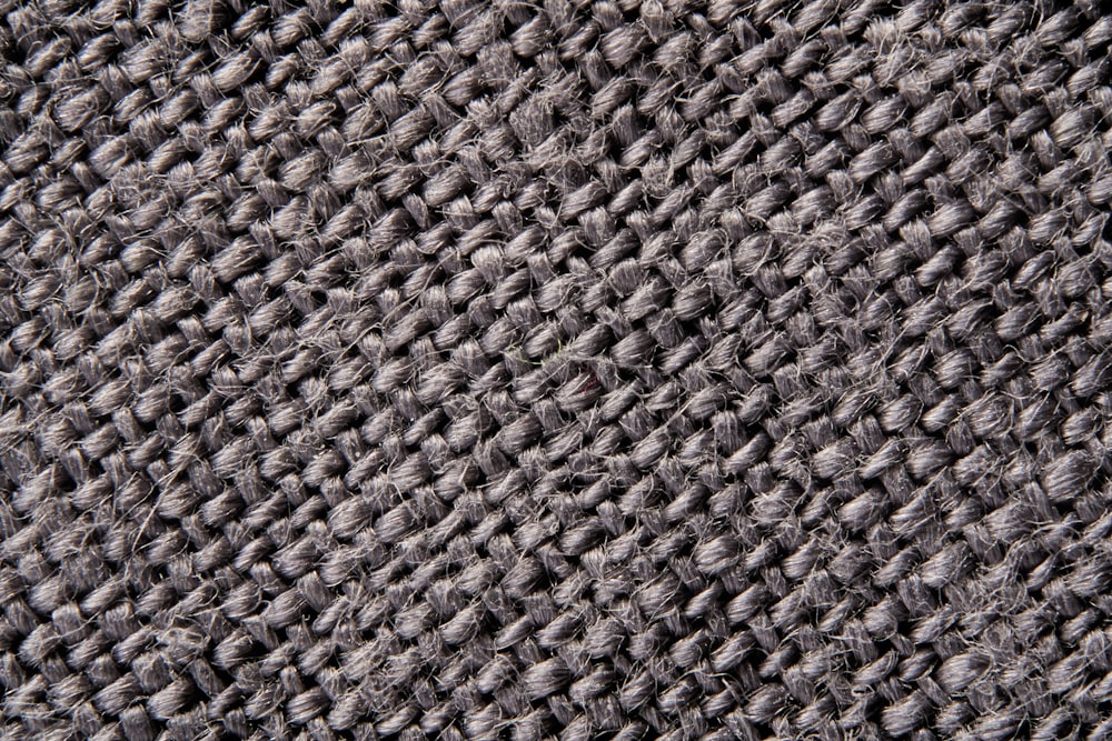black and white knit textile