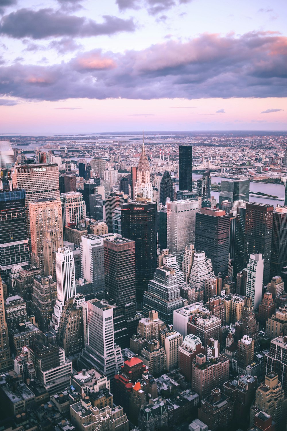 aerial view of city buildings during daytime