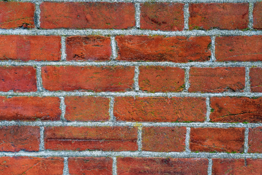 brown and gray brick wall