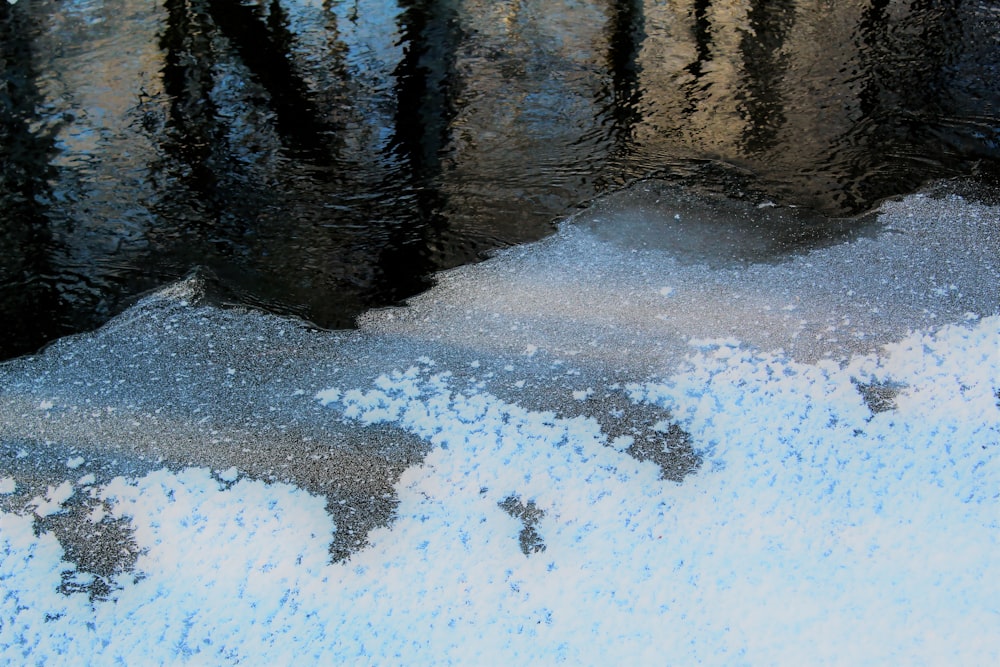 snow covered ground during daytime