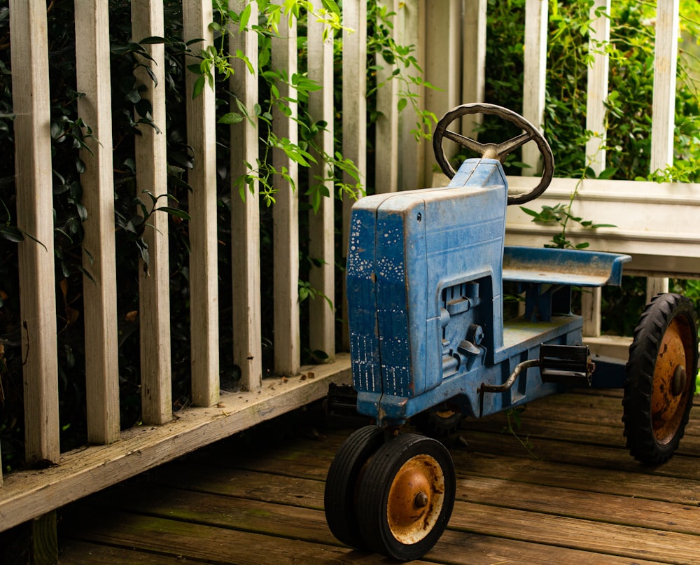 blue and black ride on toy car