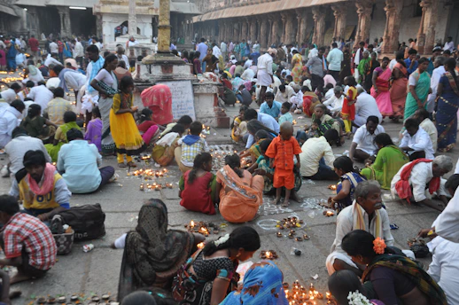 A passionate community gathering at a national spiritual event.