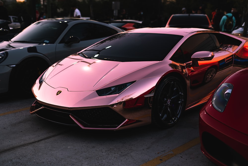 red and black lamborghini aventador