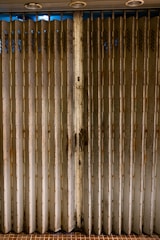 A sturdy sliding gate smoothly opening at a commercial building entrance