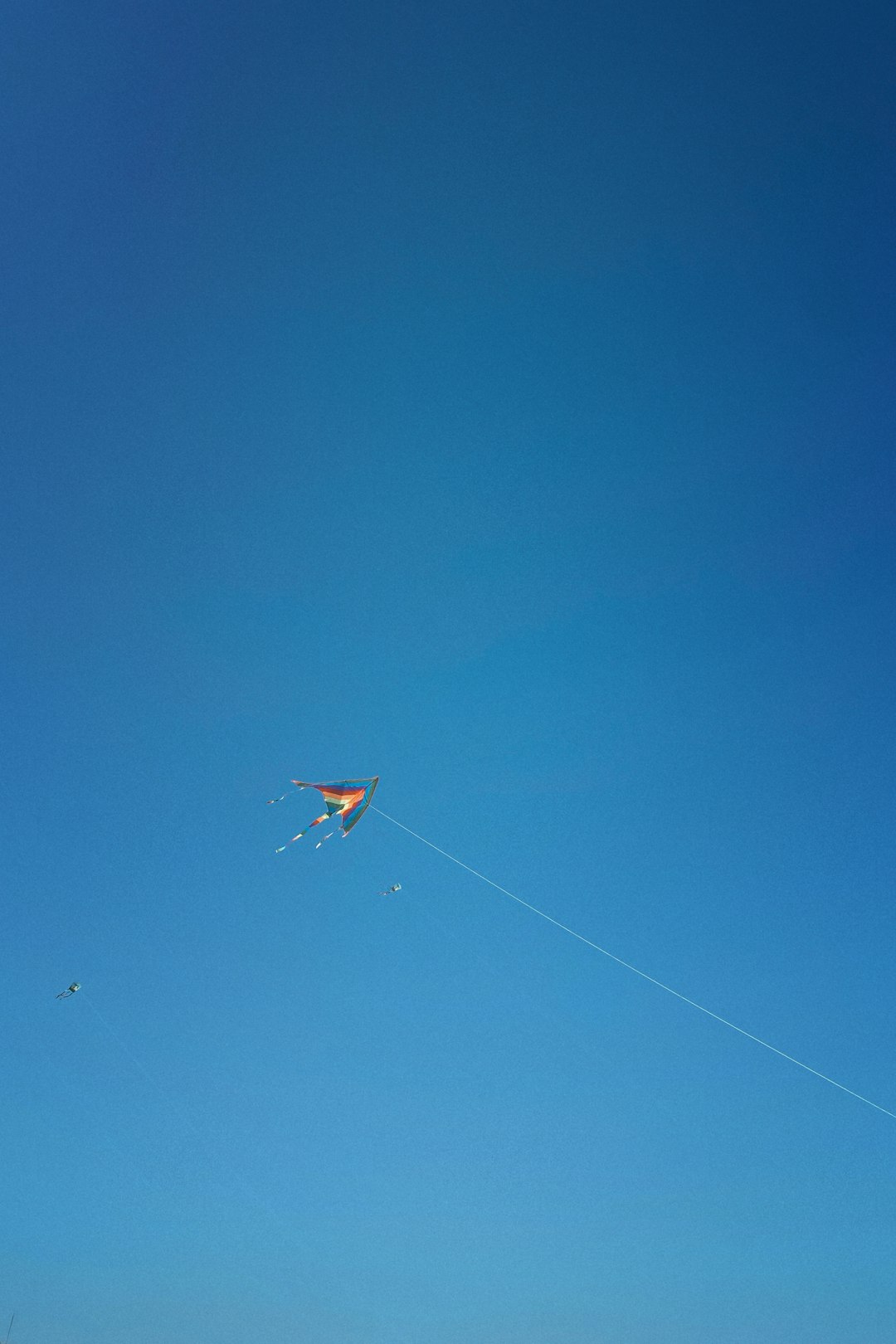 red and white plane in the sky