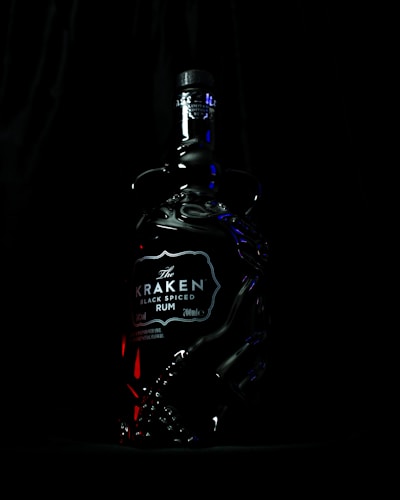 A dynamic image of Captain Morgan rum with a pirate-themed backdrop.