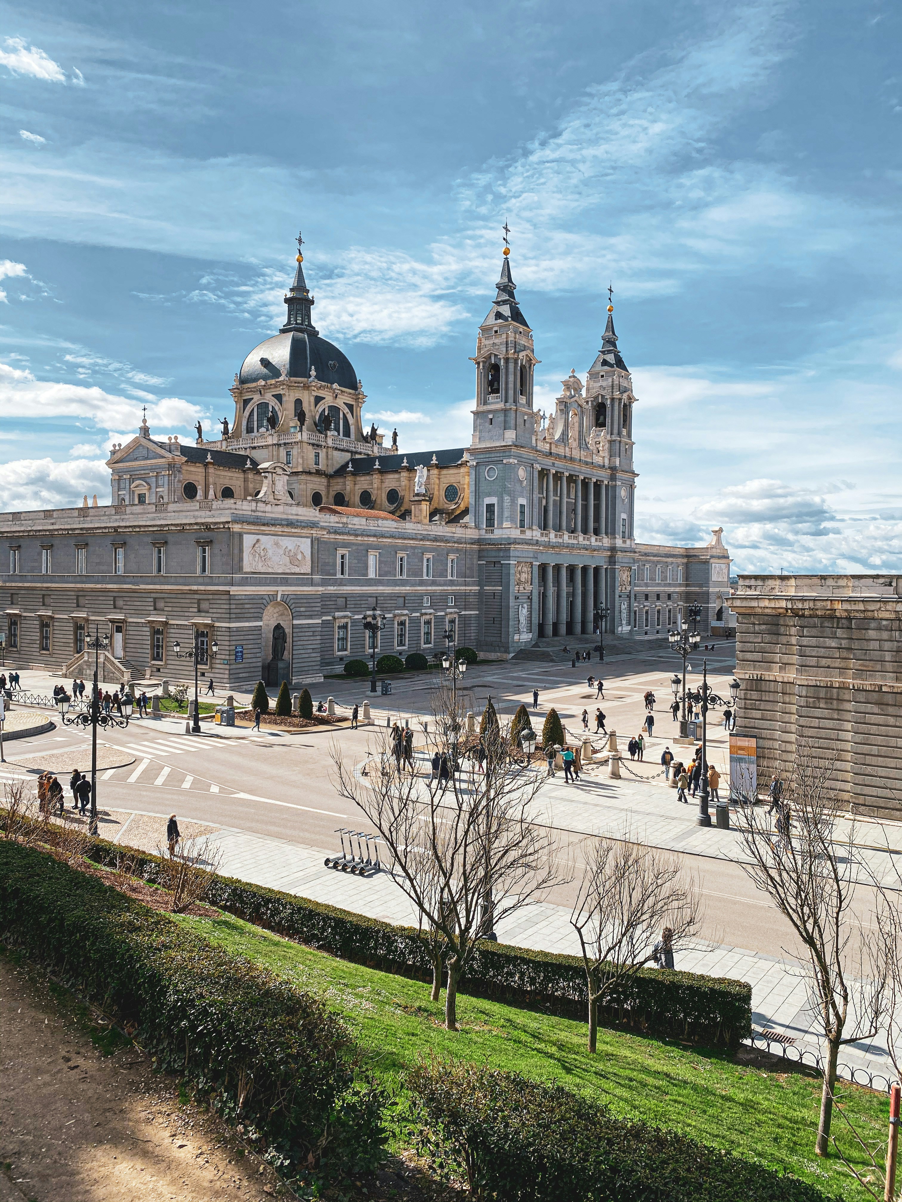 Vista de la Almudena de Madrid