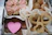A beautifully arranged box of cookies from Tiny Treats.