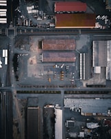 Site plan of a large-scale industrial development.