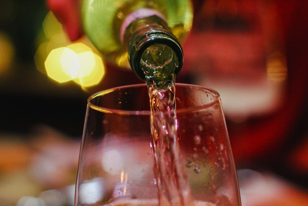 clear drinking glass with water