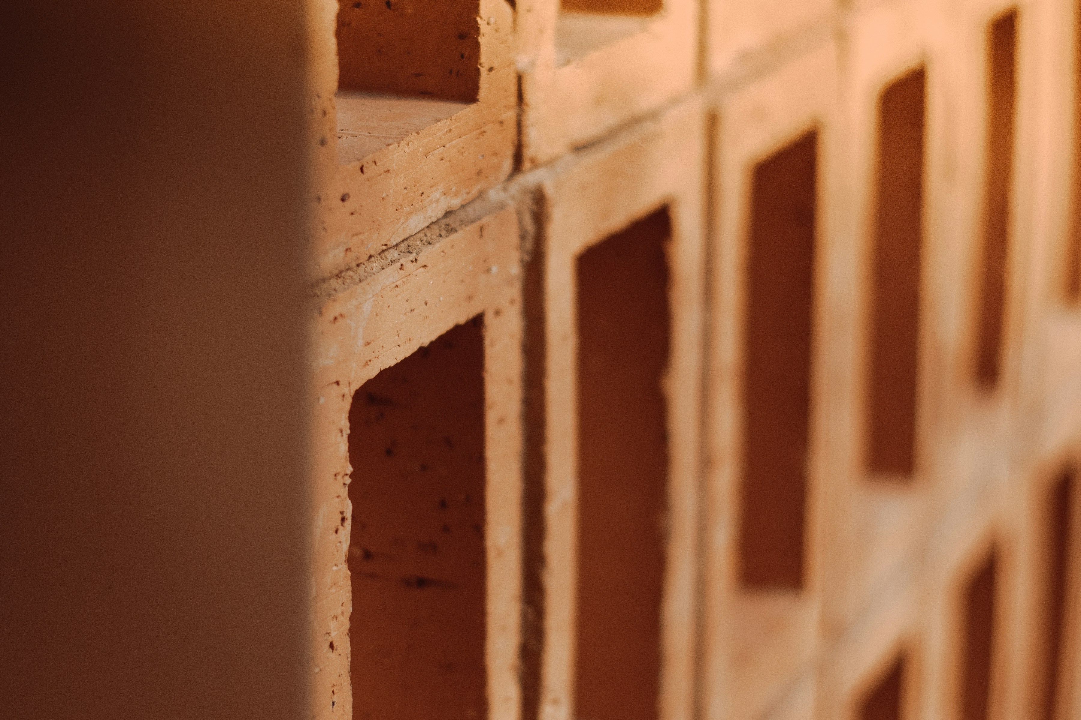 white and brown concrete wall
