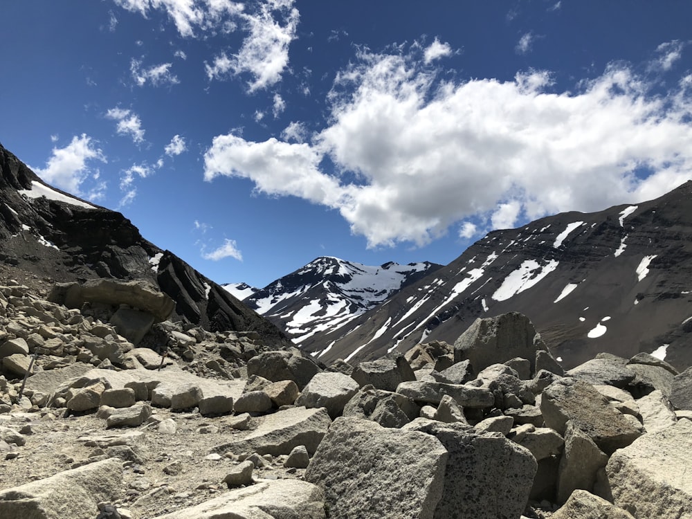 rocky mountain under blue sky during daytime