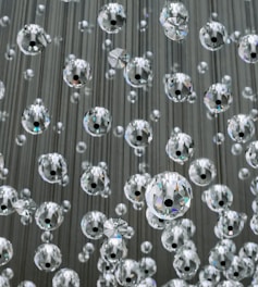 silver and gold round accessory