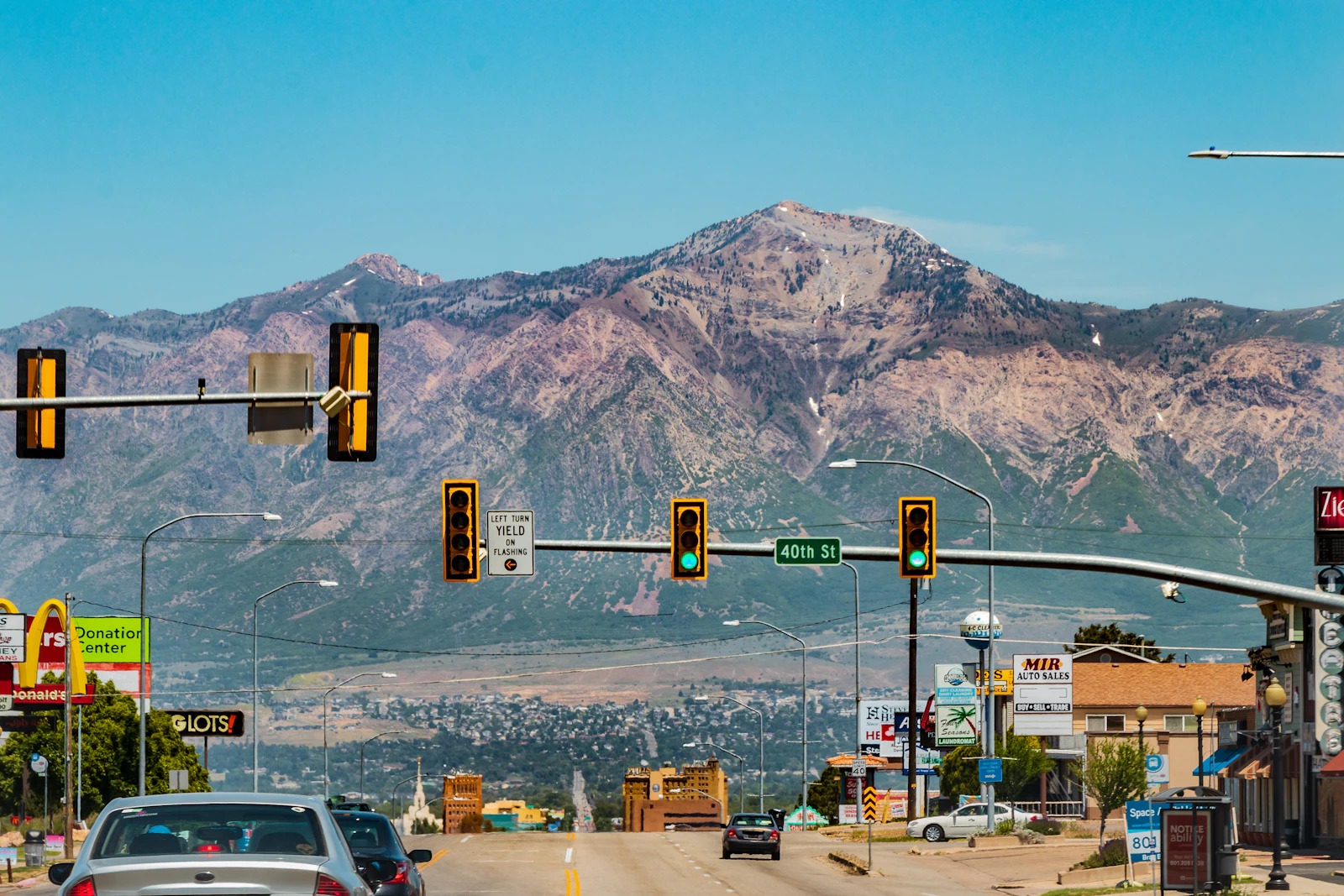 A view of Ogden, UT