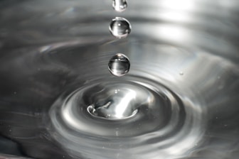 water droplets on clear glass