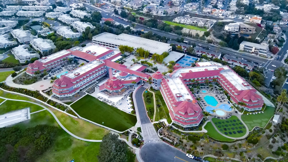 aerial view of city buildings during daytime