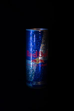red bull energy drink can