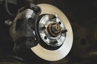 Caliper bracket and hub installation