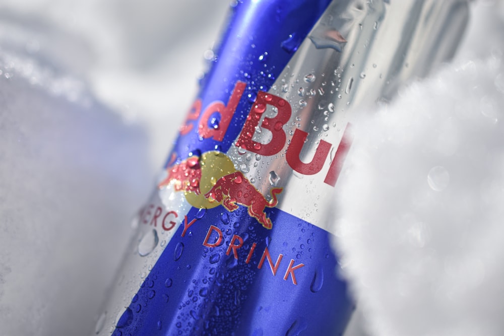 Canette de boisson énergisante Red Bull