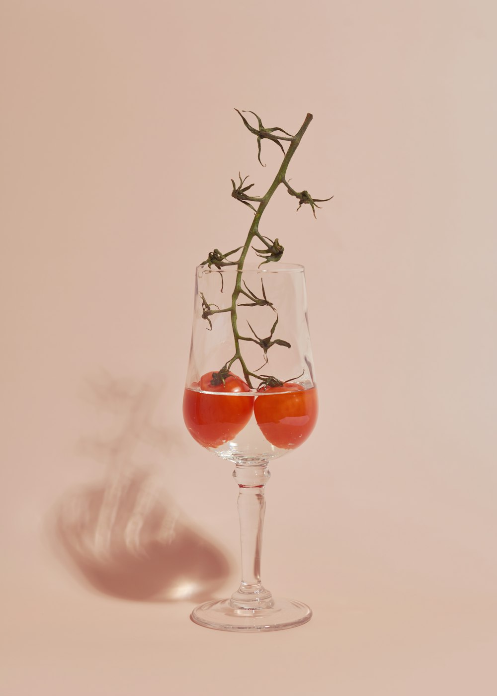 clear wine glass with red wine