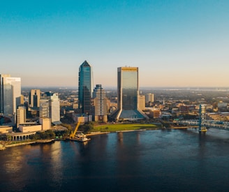 city skyline under blue sky during daytime