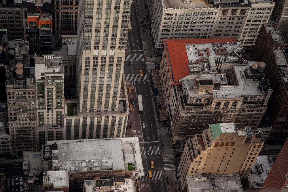 high rise buildings during daytime