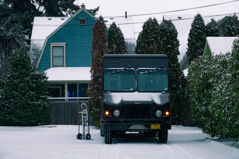 Work van parked in front of a house, ready to respond quickly to a new customer