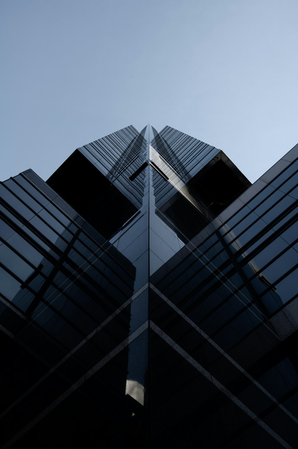 low angle photography of high rise building