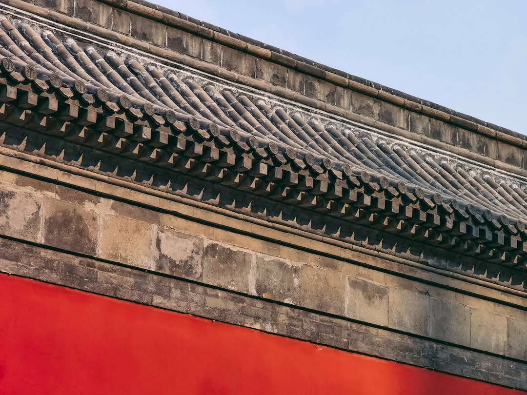 red and gray concrete building