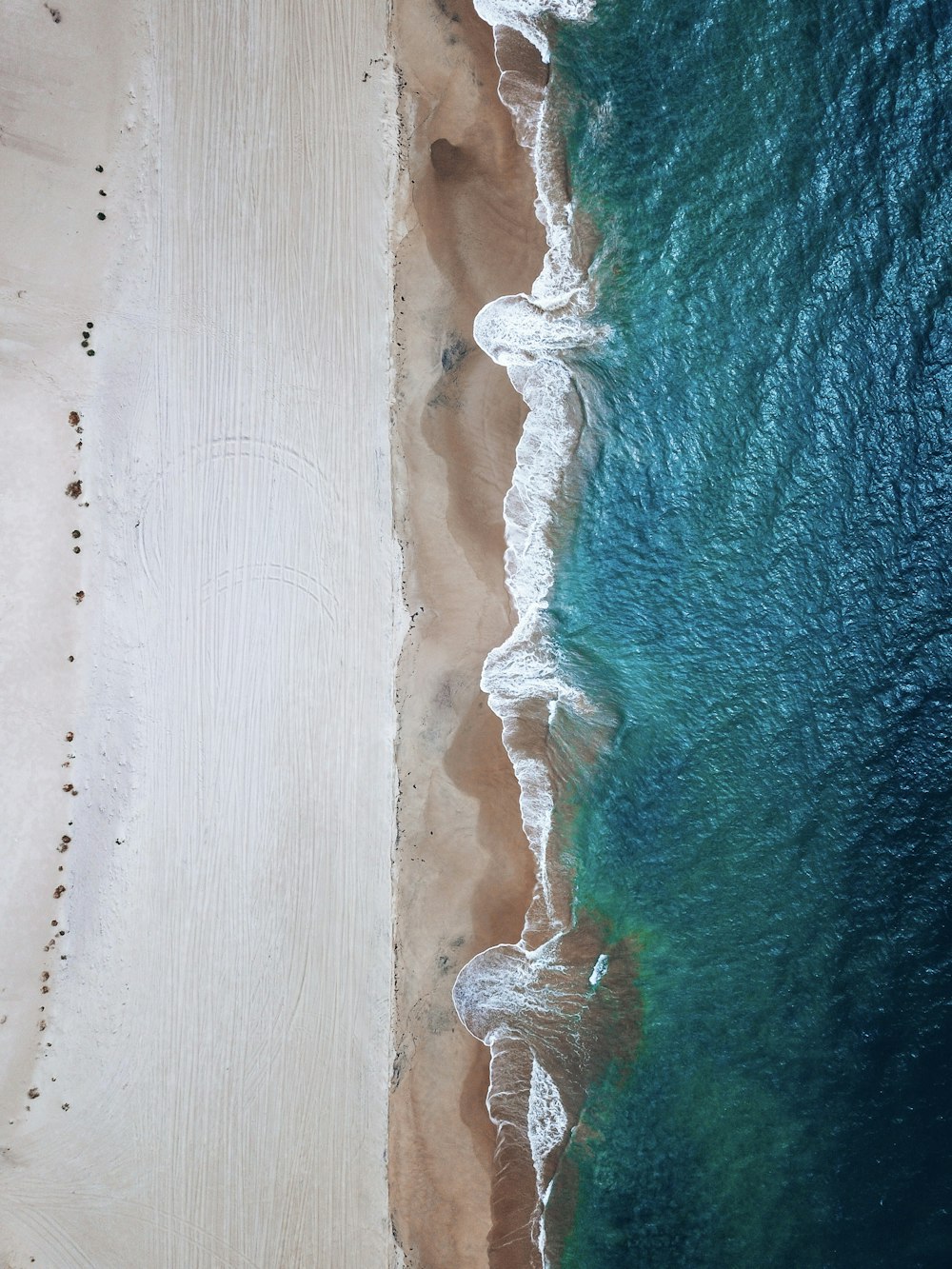 aerial view of beach during daytime