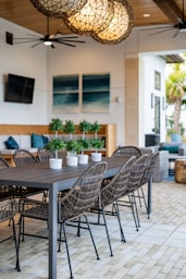 black metal table and chairs set