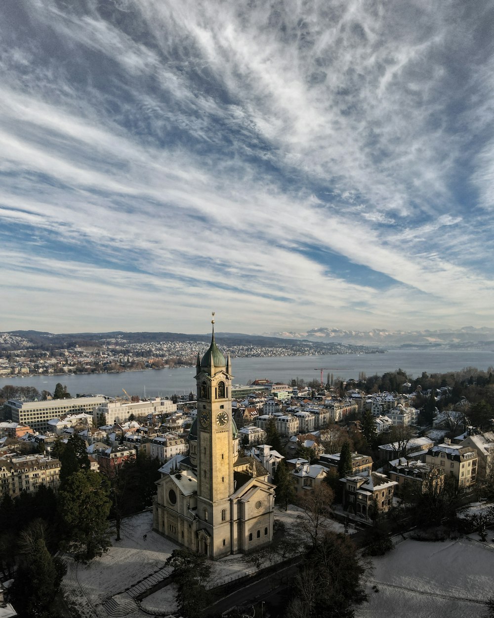 aerial view of city buildings during daytime