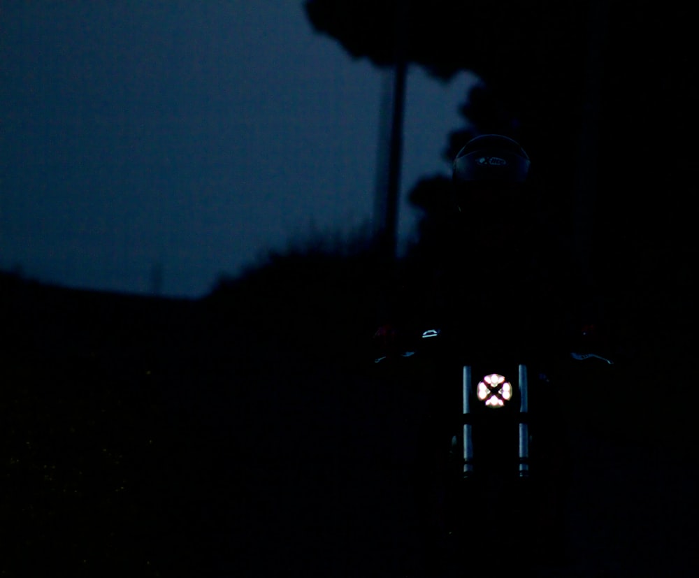 silhouette of person standing on the ground