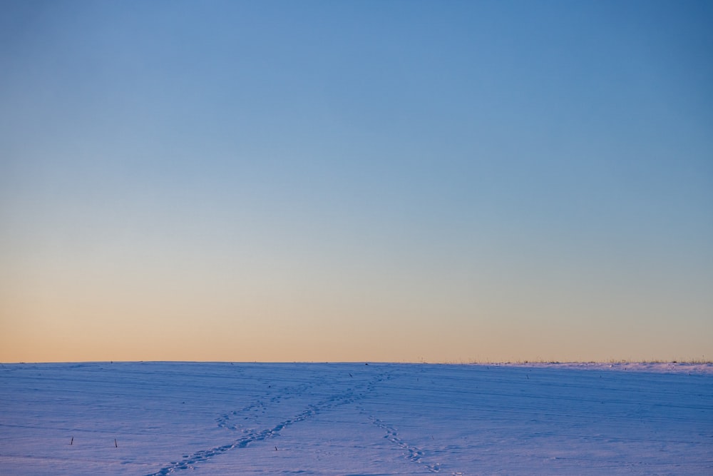 blue sky over the sea