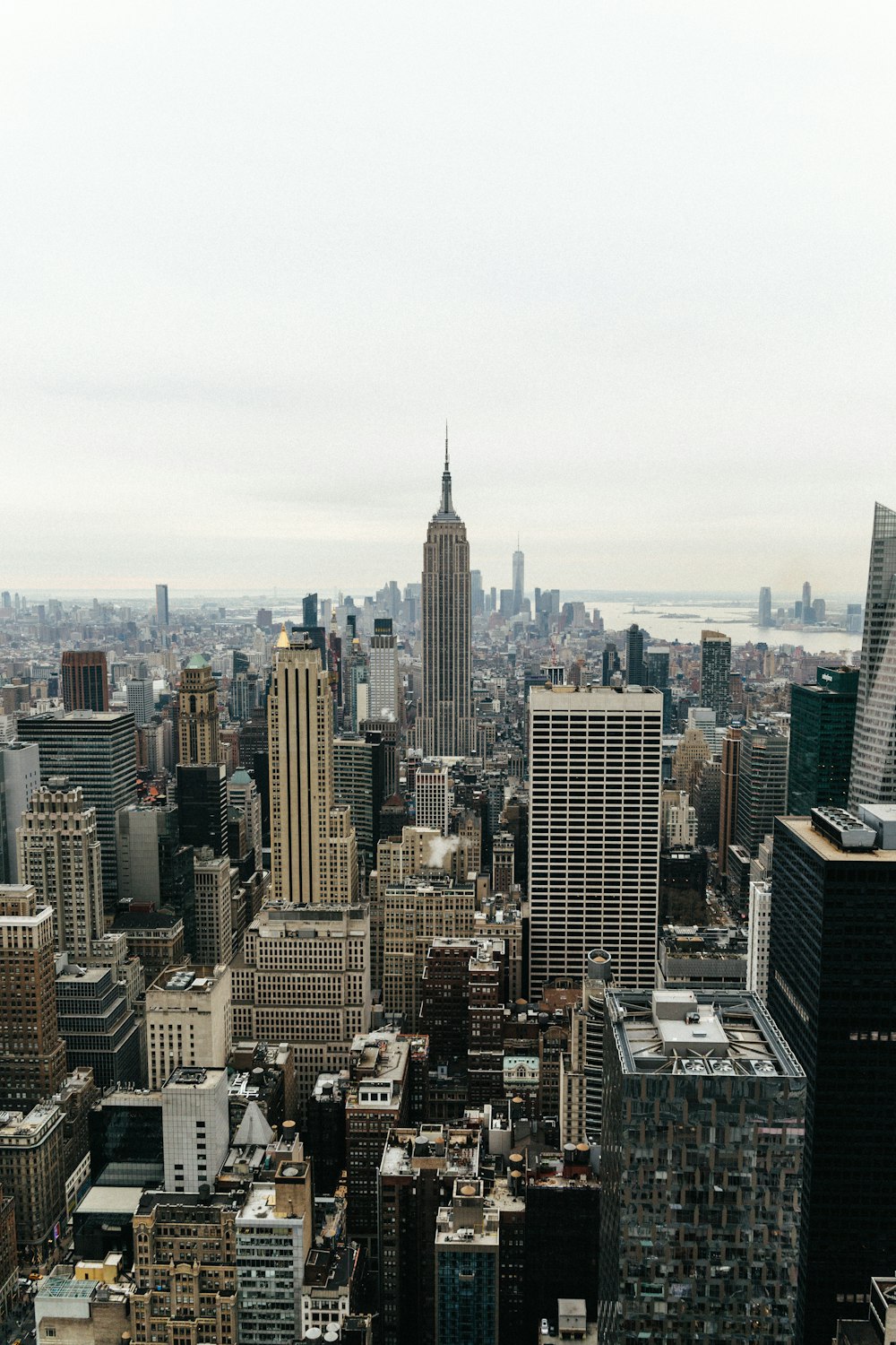 aerial view of city buildings during daytime