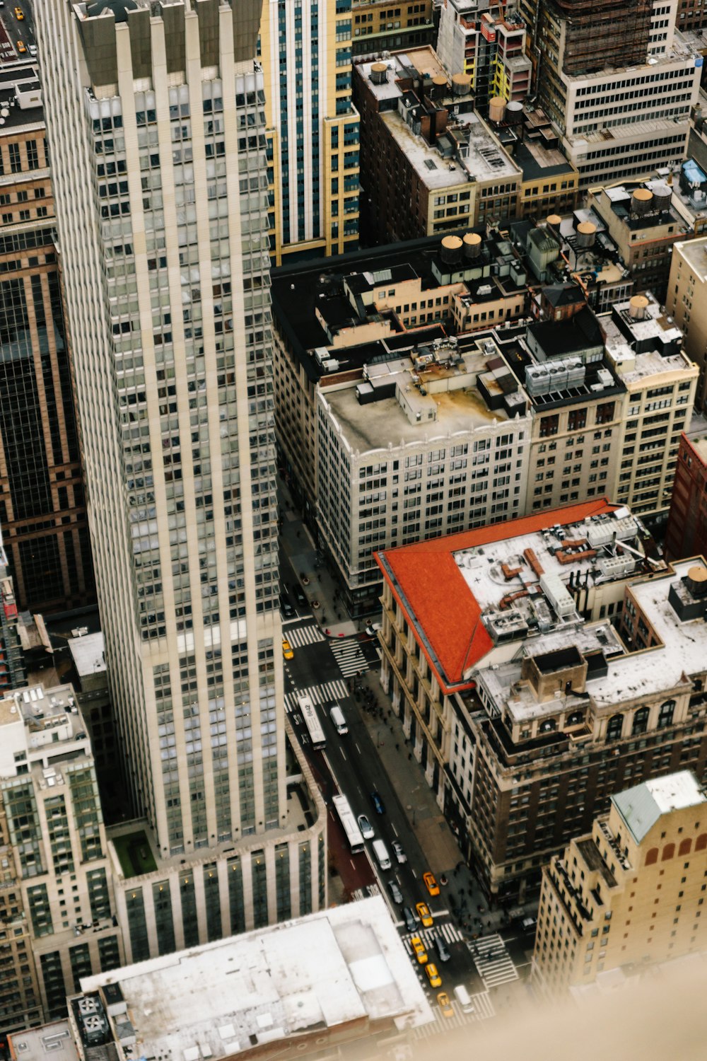 aerial view of city buildings during daytime