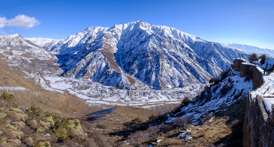 gray and white mountain under blue sky during daytime in Eghegis Armenia