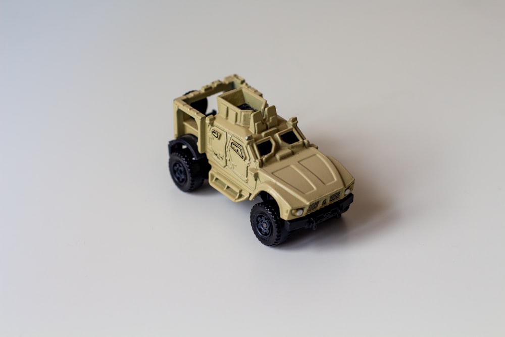 yellow and black truck toy