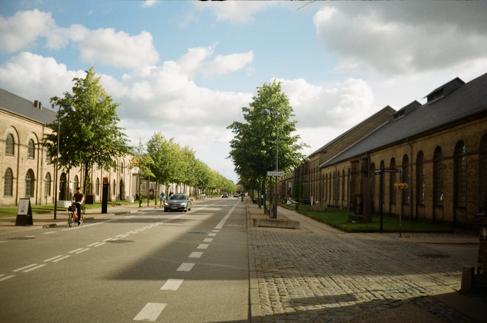 cars parked on side of the road during daytime