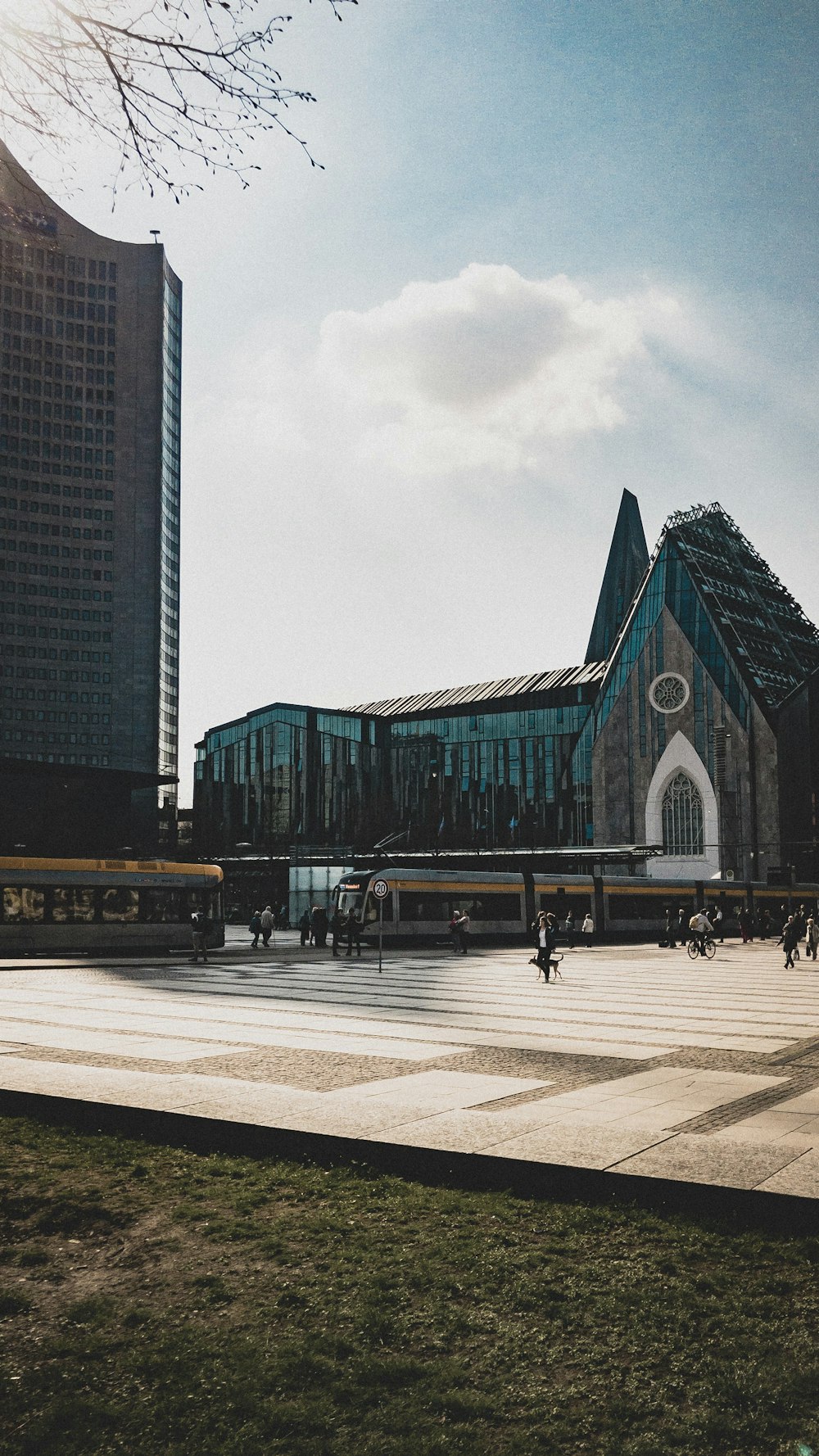 green concrete building during daytime