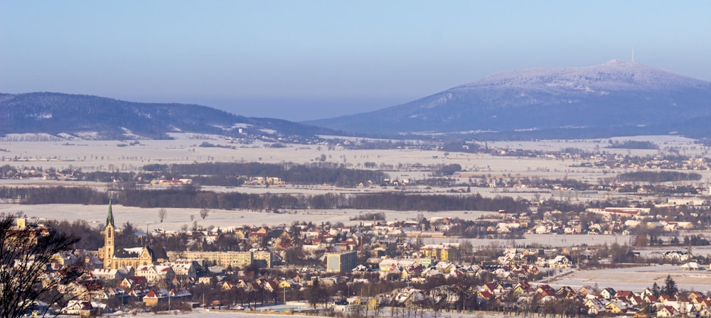 aerial view of city during daytime