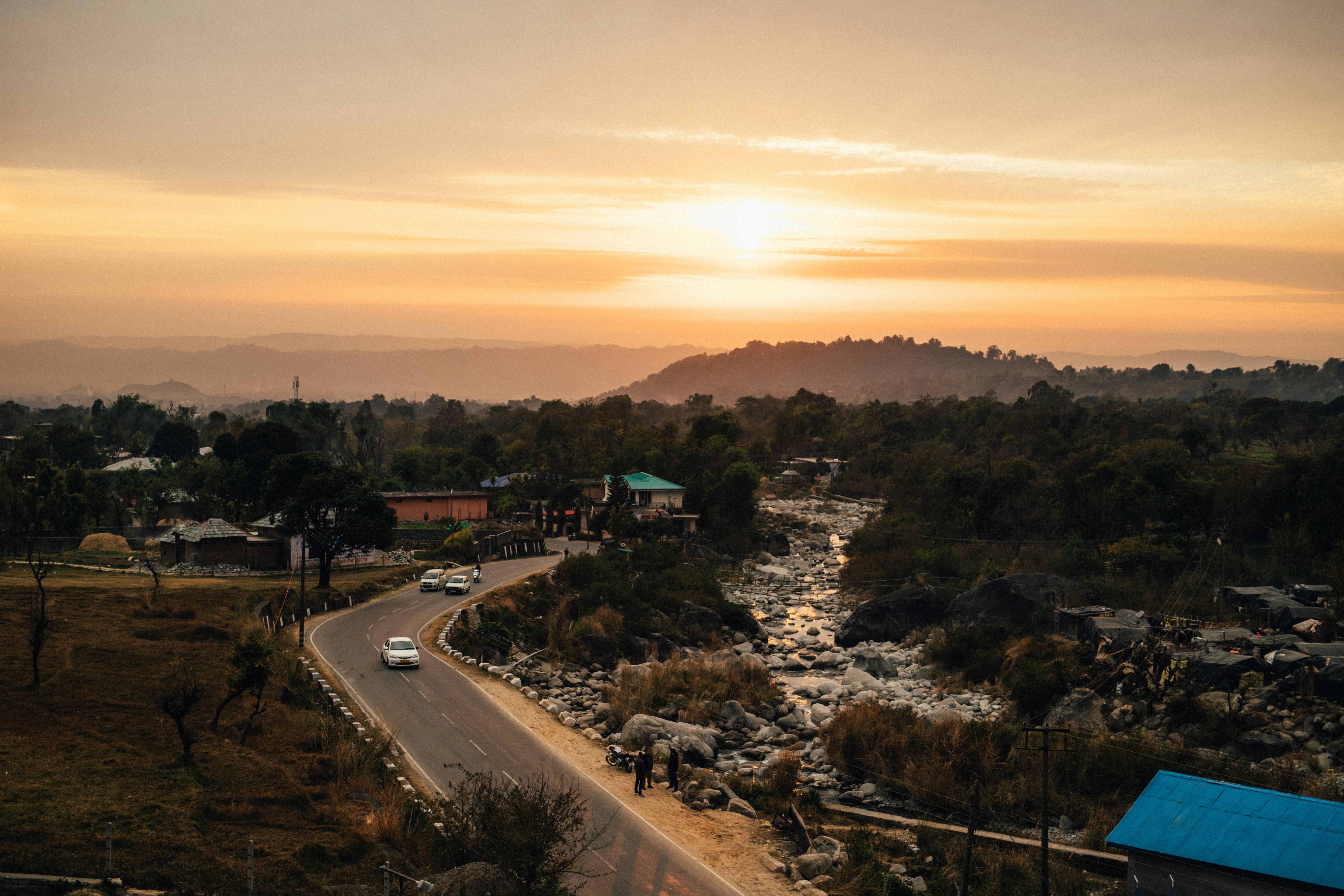 cars on road during daytime